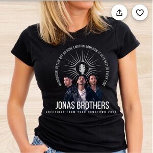 Jonas Brothers Greetings From Your Hometown Graphic Tee